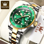 OLEVS Men Watches Luxury Quartz Wristwatches Calendar Luminous Hands Business Clock Male casual Fashion