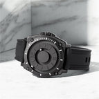 EUTOUR E029 New magnetic wrist watch timing men's watch Rubber belt sports simple style causul male fanshion watches