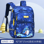 New Primary School Student Schoolbag boy and girl Cartoon Cute Girls' Schoolbags Lightweight Backpack 5240
