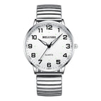 Elderly Watch Men's Waterproof Quartz Watch Big Digital Mother Middle-aged Elderly Couple Watch Gift for Mother  Father