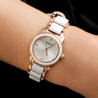 Ladies Watch Ceramic Fashion Waterproof fashion elegant student Watch Women's Watch S-8455