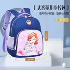 Primary school children's schoolbags cute cartoon boy schoolbags kindergarten burden relief and spine protection ultra-lightweight children's backpack 633  schoolbag