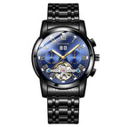 KIMSDUN business watch watch men's tourbillon mechanical watch multi-function luminous waterproof watch K-1896A