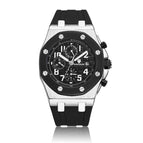 KIMSDUN luxury fashion men's silicone automatic mechanical watch sports military classic date display clock watch