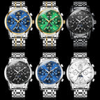 OLEVS Watch for men multifunctional mechanical watch luminous watch men's watch 6633