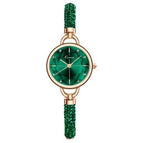 2021 New Arrivals KIMIO 6328 Diamond Bracelet Women's Watches Bandage Crystal Watch Women Brand Luxury Female Wristwatch