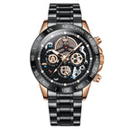 OLEVS men's watch large dial waterproof multi-function sports men's watch 9921LSA