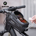 ROCKBROS hard shell bicycle bag top tube front beam bag mobile phone bag mountain road bike riding accessories B68
