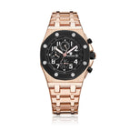 KIMSDUN Men's Watch Fashion Steel Band Three Eyes Waterproof Multifunctional Automatic Mechanical men's casual Watch K-1222A