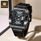 OLEVS Men's watch douyin live fashion waterproof quartz men's causal Watch 3602