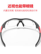 ROCKBROS classic polarized cycling glasses for men and women outdoor sports bike mirror with myopia frame 0089