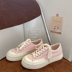 Increased canvas shoes women's 2021 new Japanese and korean ins tide student board shoes big-toed shoes 501