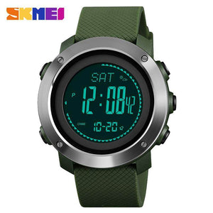 SKMEI 1418/1427Altimeter Barometer Thermometer Altitude Men Digital Watches Sports Clock Climbing Hiking  waterproof Wristwatch