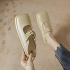 Women's 2022 spring and summer new soft slippers women's gentle sandals women's Muller shoes women's sandals and slippers 132-5