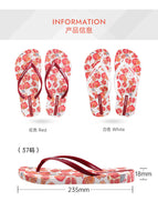 Hotmarzz flip-flops women's summer fashion outerwear couples clip-on non-slip slippers beach sandals