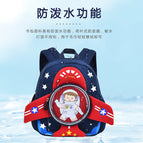 Kindergarten schoolbag toddler bag lightweight children's backpack anti-lost children's schoolbag diving material aircraft schoolbag 6071