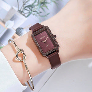 Guou New Women Watches Waterproof Luxury Quartz Creative Watch Ladies Dress Wristwatches women's gift