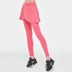 2021 new yoga pants cover women's hips cover two-piece skirts pants running fitness dancing legging xk50