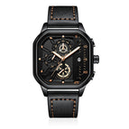 Men's Quartz Watch Square High-end Watch Men's Luminous Waterproof Men's Quartz Watch A8236G