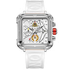 ONOLA ON6831 watch for men unique square watch men's multifunctional quartz waterproof tape watch