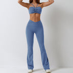 New summer yoga clothes gym beauty back morning running fashion quick-drying exercise yoga suit women 8008