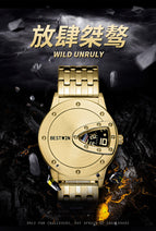 BESTWIN New Men's Watch Men's Douyin Online Influencer Hot Sale Waterproof Men's Quartz casual Watch 912