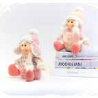 Christmas gift desktop ornaments girl Korean pink doll Valentine's Day doll Christmas gift 52104