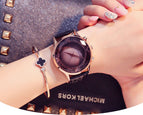 GUOU 8107 Ladies' Watch INS Online Celebrity Waterproof Fashion Big Dial Leisure Versatile Watch Female Quartz Watch
