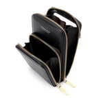 Touch screen mobile phone bag female transparent multi-function vertical mobile phone messenger mini bag mobile phone wallet bag SJ622