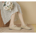 Women's 2022 spring and summer new soft slippers women's gentle sandals women's Muller shoes women's sandals and slippers 132-5