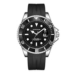 KIMSDUN new green water ghost watch silicone men's mechanical fashion luminous waterproof watch K-1022A