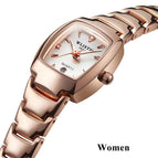 Couple Watch for Men Women Quartz Wristwatches Wlisth Brand New Model Female Watch Fashion Business Lover's Watches