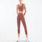 Women's Yoga sport set running Fitness dancing Yoga quick drying two-piece Y26S6783/Y26K6697