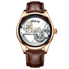 Automatic hollow mechanical watch male Korean fashion waterproof men's mechanical watch AL-8625