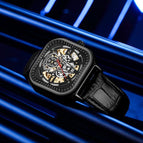 Automatic Mechanical men's Watch Student Watch Fashion Square Men's casual Waterproof Watch K-2163A