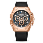 Megir men's watch stainless case multi-functional fashion watch timing waterproof sports quartz watch 4220