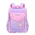 2023 New girl Cartoon College Primary School Student Schoolbag Girl Portable Burden Alleviation Care backbag