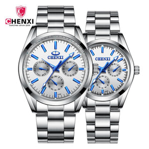 CHENXI Hot Selling Men's Watch 006B Three-Eye Casual Couple Electronic men and women quartz Watch