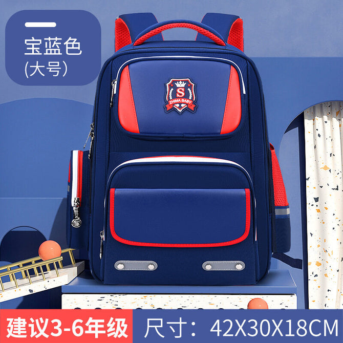 New Elementary and Middle School Student Schoolbags Lightweight Boys and Girls Backpack Children's Schoolbag 729