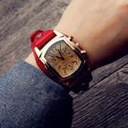 Square Digital Scale Women's Watch Girls Retro Belt Watch All-Match Quartz Watch Trendy fashion Women's casual Watch 2314