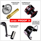 PROBEROS new spinning wheel metal reel long-distance casting reel fishing reel Luya reel fishing reel