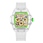 ONOLA ON6810 New Transparent Barrel Design Men's Quartz Watch Waterproof Men casual watch