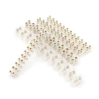2pcs 3A 6A 10A 20A 30A Screw Terminal Barrier Connector 12 Position Barrier Terminal Strip Block Electrical Wire Connection