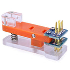 2x4P 2.54mm Test Tool Programmer Burning Module 2x4Pin PCB Test Fixture Gold-plated Probe Module Test, Upload Code for MCU Board