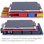 3.2 inch 320x240 TFT LCD Display Shield ILI9340 Driver w/ MicroSD Card Module  No Touch Sreen for Mega2560 for Arduino