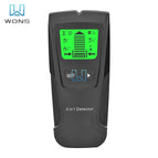 3 in 1 LCD Display Multifunctional Wall Detector Metal Detector Find Wooden Pin Metal Cable Detector Wall Scanner Wit AC Warning