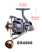 New fishing wheels all-metal wire cup fishing wheels Luya spinning wheel sea rod wheel fishing line wheel anchor fish far-casting wheel