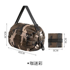 Foldable shopping bag environmental travel one shoulder beach bag portable large capacity canvas bag