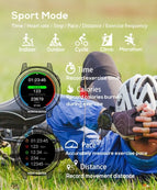 NORTH EDGE Cross-Fit2 Men Smart Watch GPS Running Bluetooth Phone Call Heart Rate Blood Pressure Altimeter Barometer Compass Outdoor Sport Watch jam tangan lelaki Android IOS