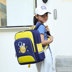 Primary School Student Schoolbag New Cartoon Children's Load Reducing Schoolbags boys and girls bag